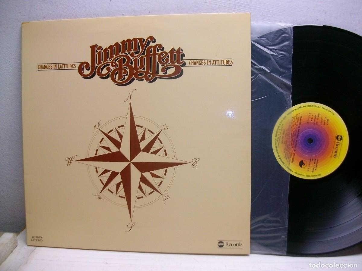 Discos de vinilo: Jimmy Buffett &ndash; Changes In Latitudes Changes In Attitudes LP - Foto 1