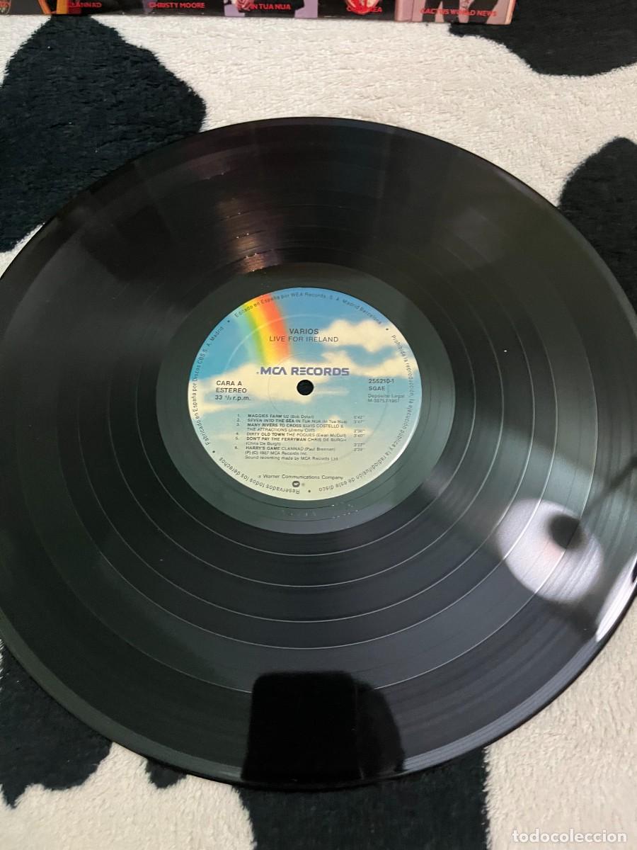 Discos de vinilo: Live For Ireland concierto - Foto 3