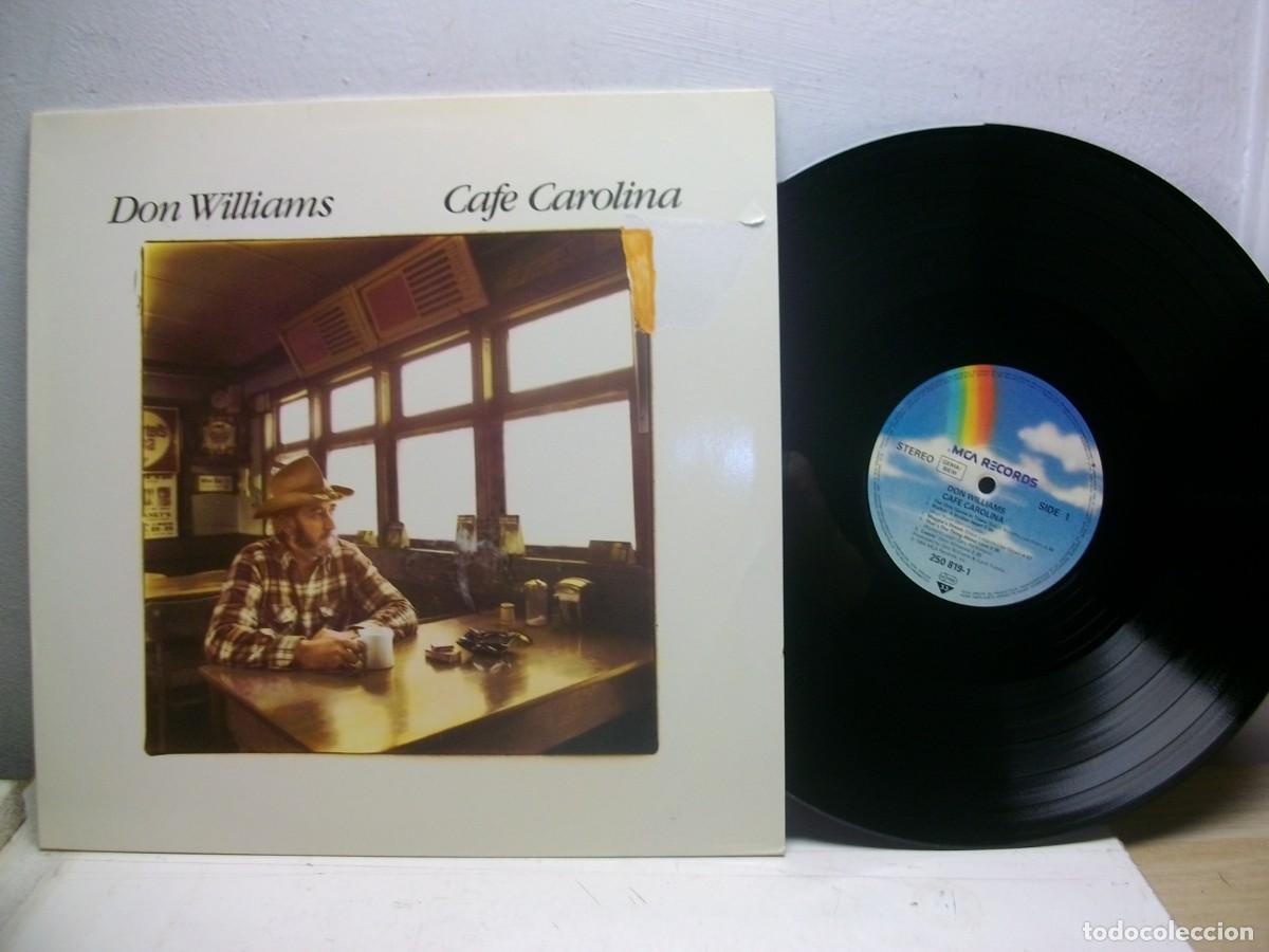 Discos de vinilo: Don Williams &ndash; Cafe Carolina LP - Foto 1