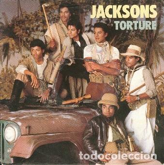Discos de vinilo: JACKSONS 45T TORTURE EX EX - Foto 1