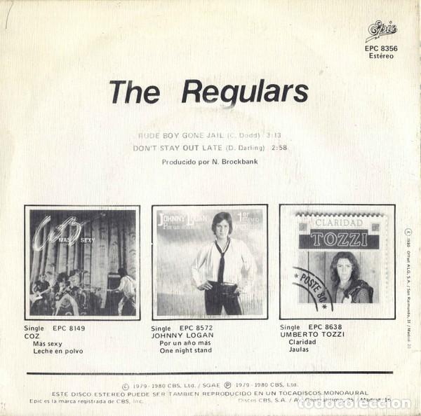 Discos de vinilo: The Regulars &ndash; Rude Boy Gone Jail - Foto 2