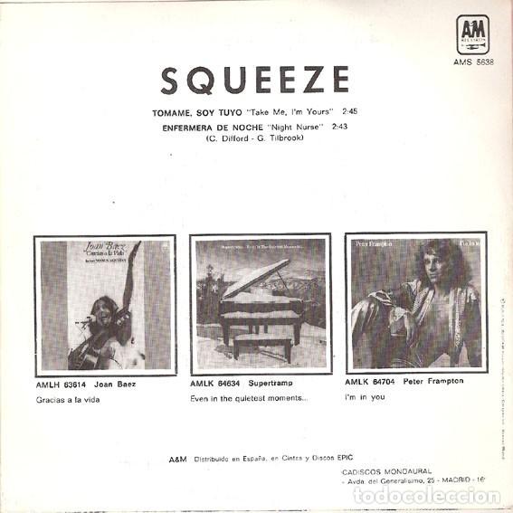 Discos de vinilo: Squeeze &ndash; Tomame, Soy Tuyo - Foto 2