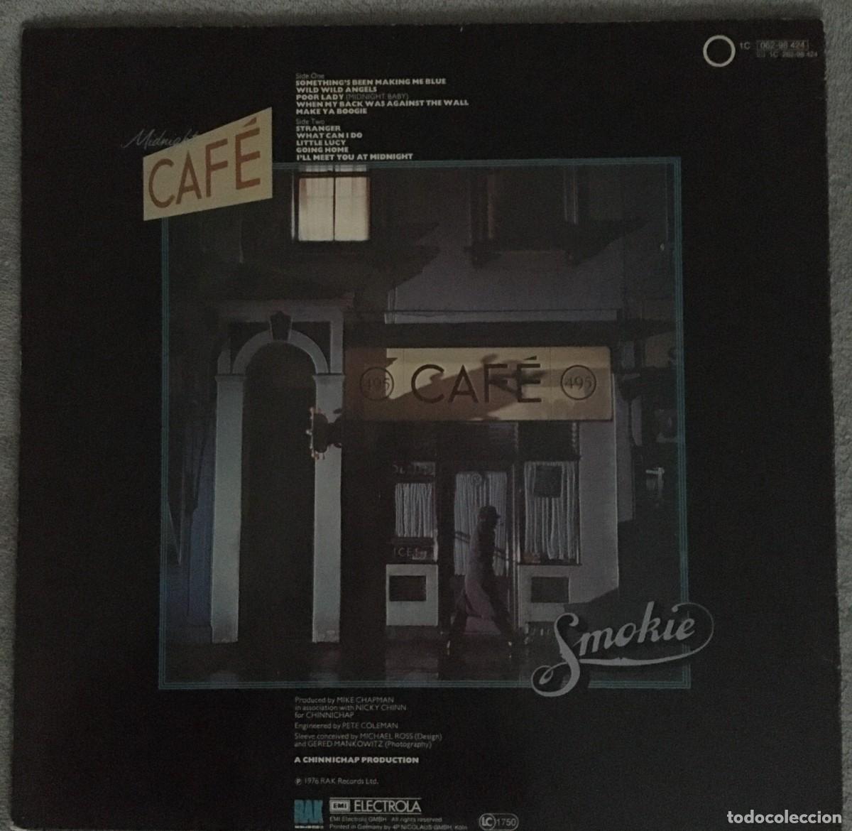 Discos de vinilo: Smokie &ndash; Midnight Caf&eacute; - Foto 2