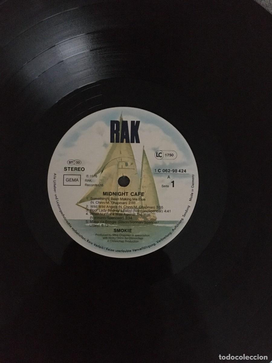 Discos de vinilo: Smokie &ndash; Midnight Caf&eacute; - Foto 4