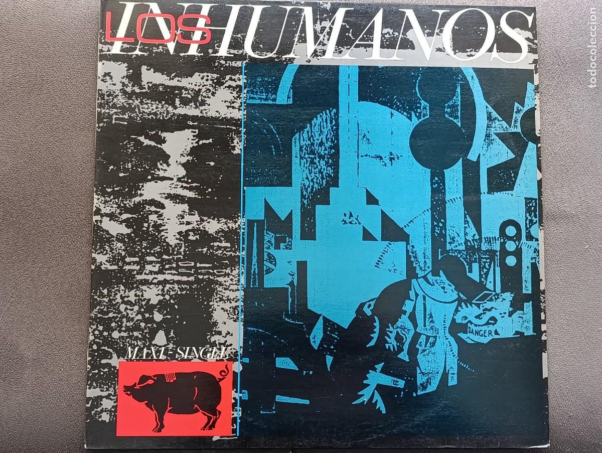 Discos de vinilo: MAXI LOS INHUMANOS ERES UNA FOCA +3 - Foto 1