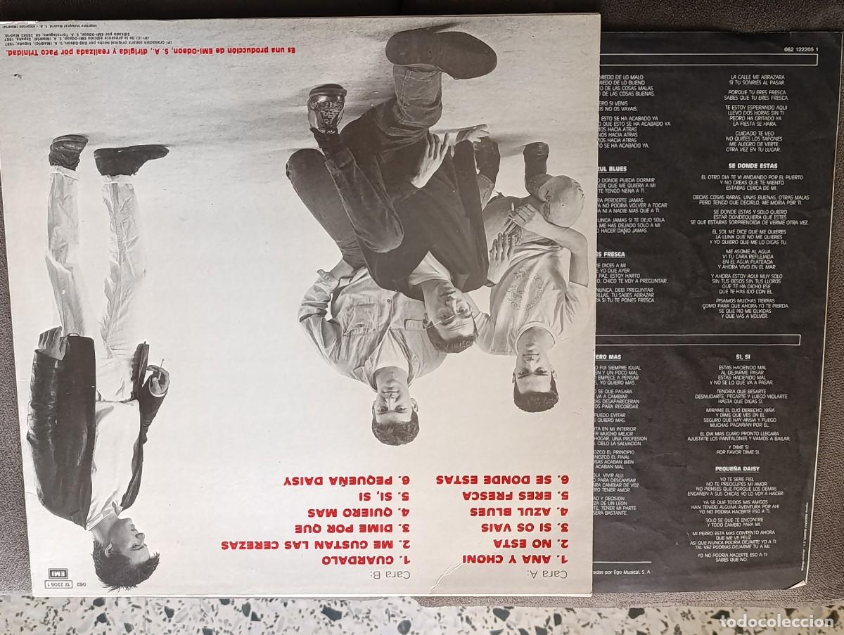 Discos de vinilo: LOS RONALDOS PRIMER DISCO 1987 - Foto 2