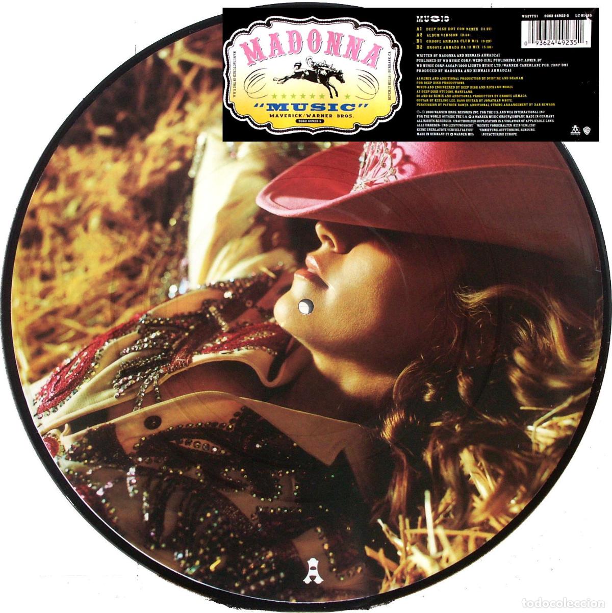 Discos de vinilo: Music (12&rdquo; Maxi) - Madonna - Foto 1
