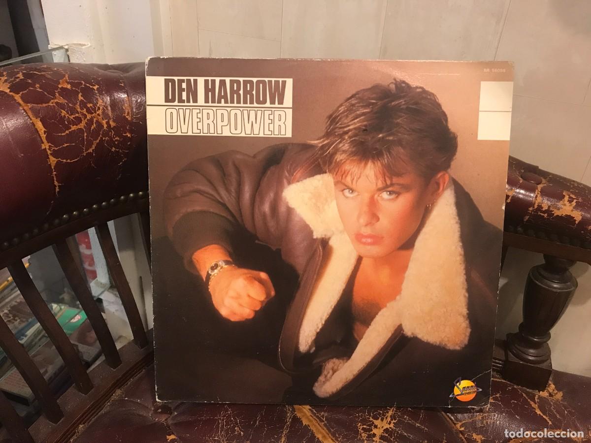 Discos de vinilo: LP. DEN HARROW. OVERPOWER. 1985 - Foto 1
