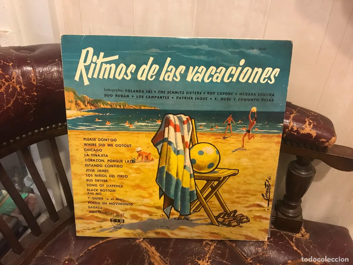 Discos de vinilo: LP. RITMOS DE LAS VACACIONES. 1961 - Foto 1