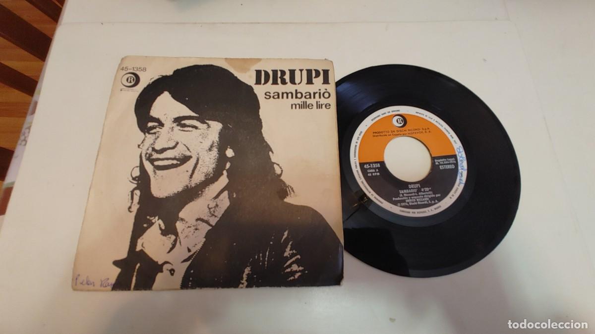 Discos de vinilo: DRUPI-SINGLE SAMBARIO - Foto 1