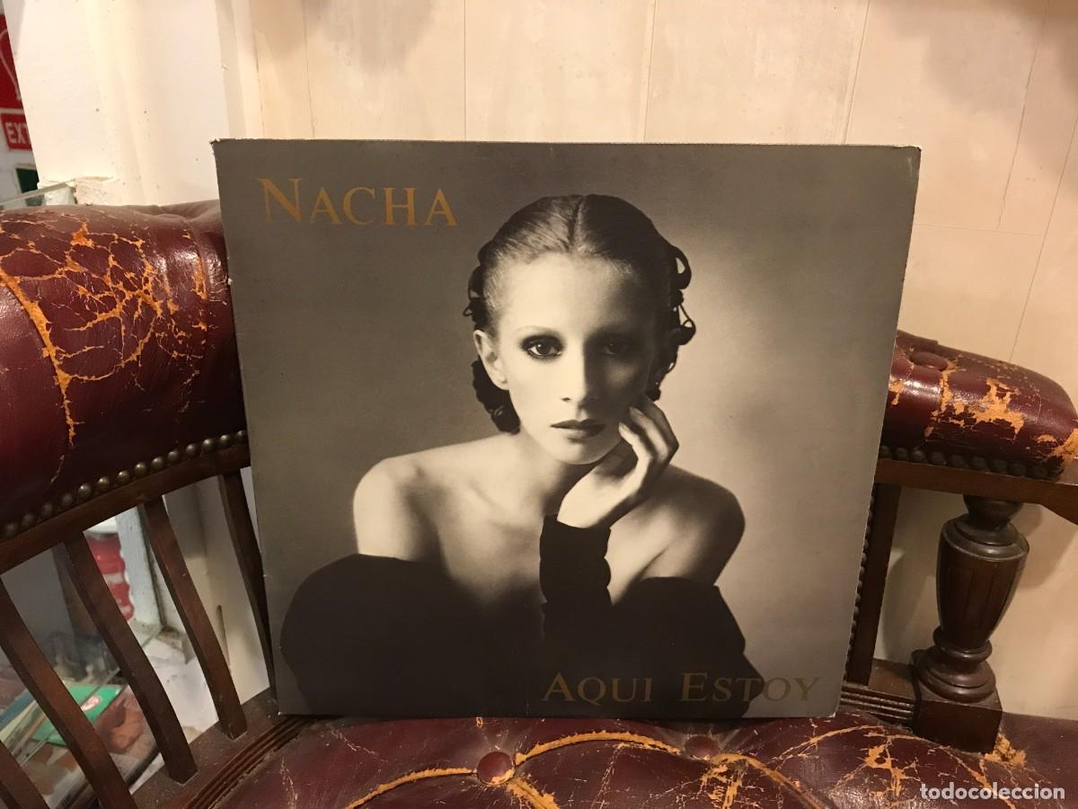 Discos de vinilo: LP. NACHA. AQU&Iacute; ESTOY. 1981 - Foto 1
