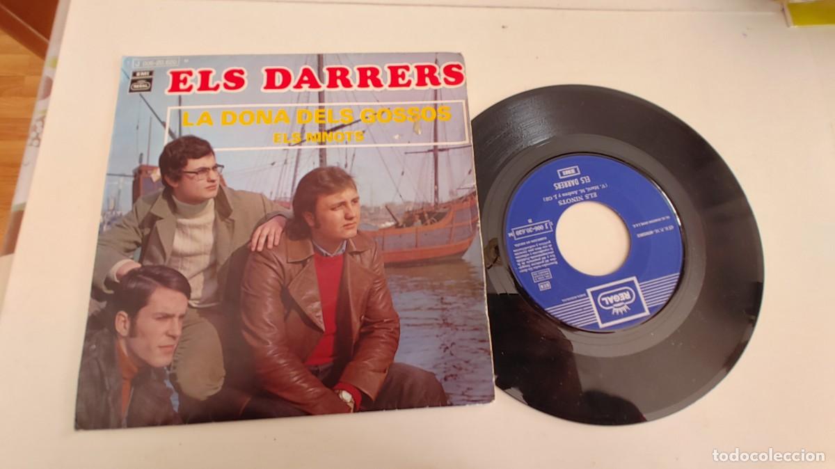 Discos de vinilo: ELS DARRERS-SINGLE LA DONA DELS GOSSOS - Foto 1