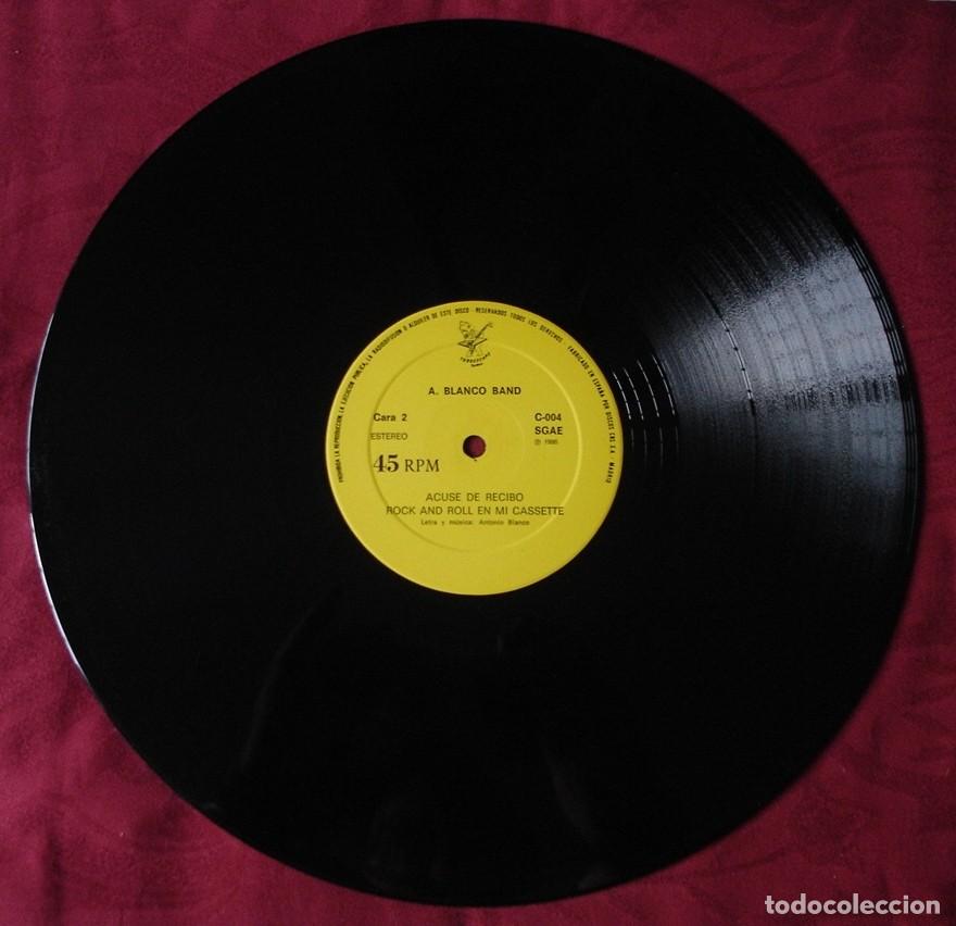 Discos de vinilo: A. Blanco Band . Maxi EP Vinilo. Blues. - Foto 7