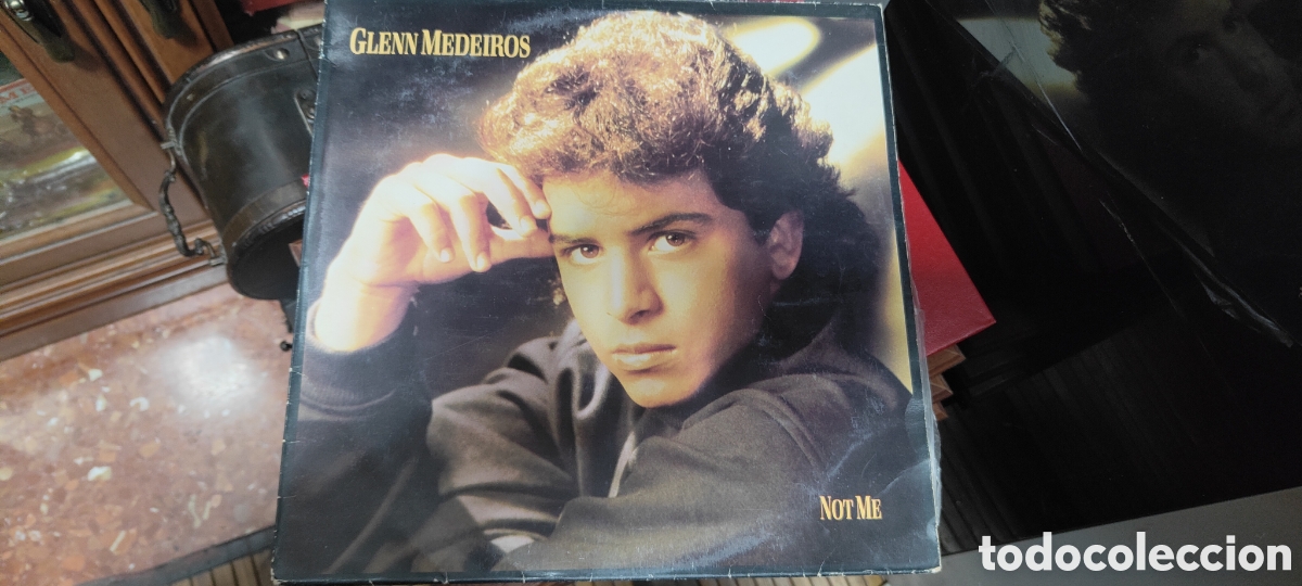 Discos de vinilo: LP VINILO GLENN MEDEIROS..NOT ME - Foto 1