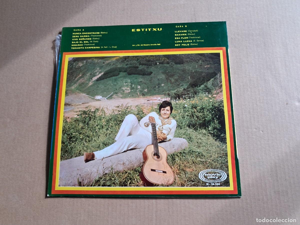 Discos de vinilo: ESTITXU - UNA VOZ INCREIBLE LP 1970 - Foto 3