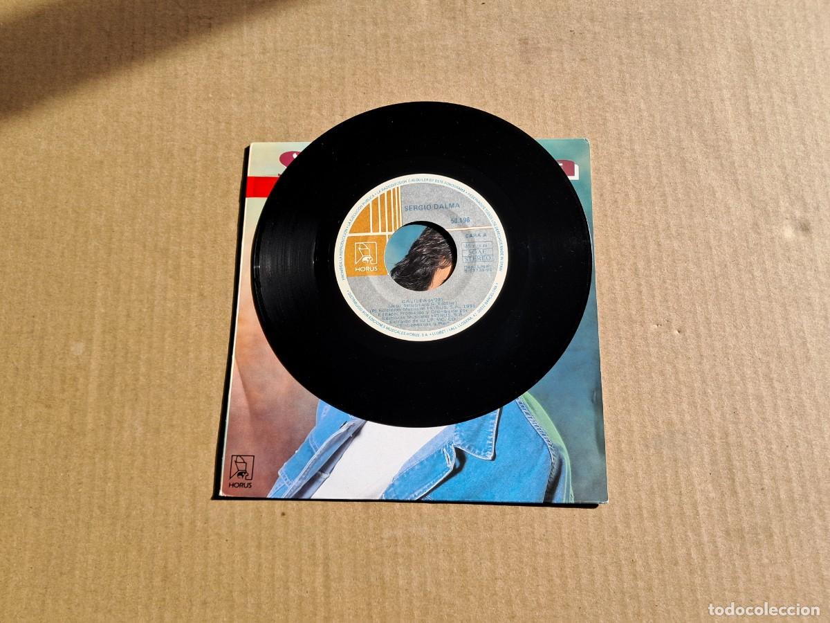 Discos de vinilo: SERGIO DALMA - GALILEA SINGLE 1991 - Foto 2