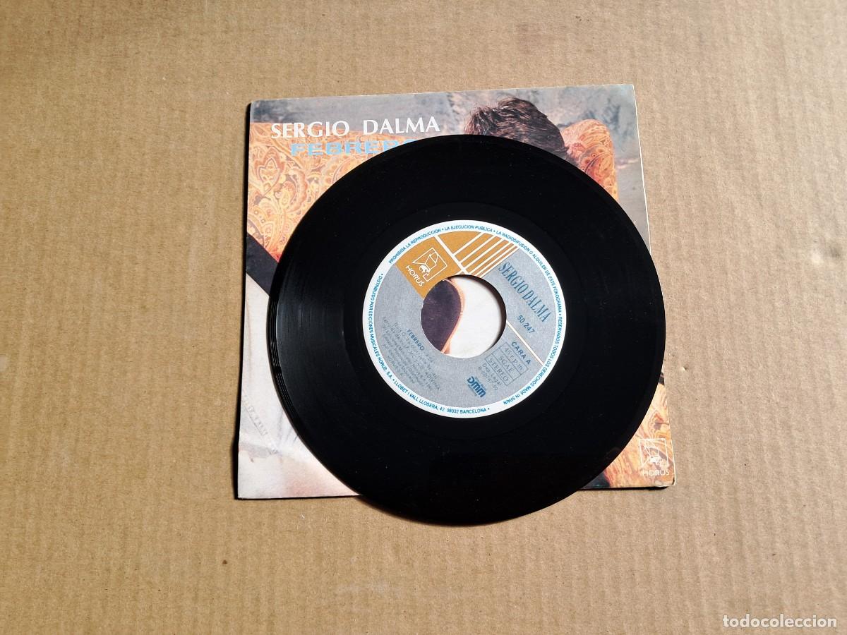 Discos de vinilo: SERGIO DALMA - FEBRERO SINGLE 1992 - Foto 2