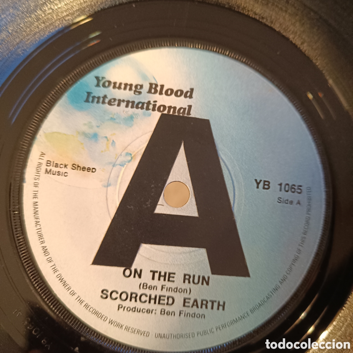 Discos de vinilo: Scorched Earth &ndash; On The Run (Promo) - Foto 1