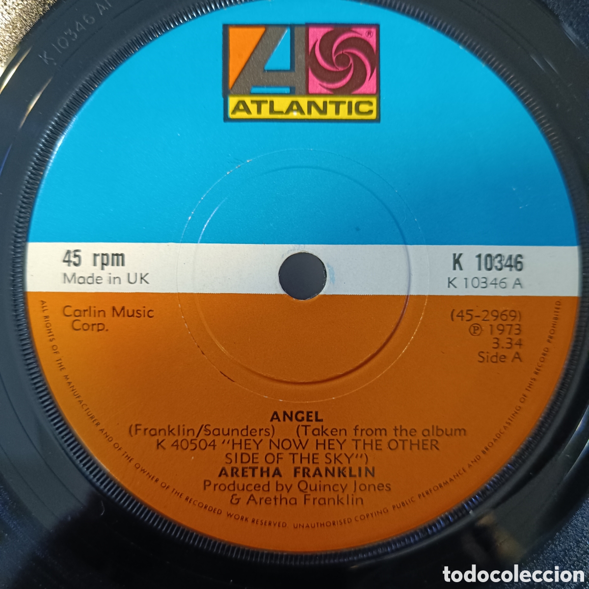 Discos de vinilo: Aretha Franklin &lrm;&ndash; Angel - Foto 1