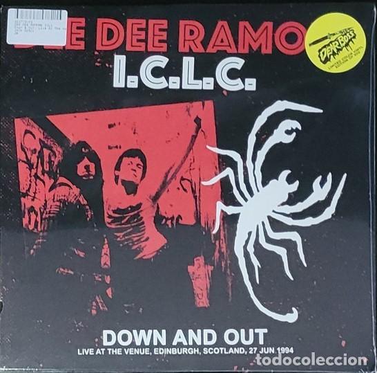 Discos de vinilo: Dee Dee Ramone I.C.L.C. - &rdquo;Down and out&rdquo;. LP - Foto 1