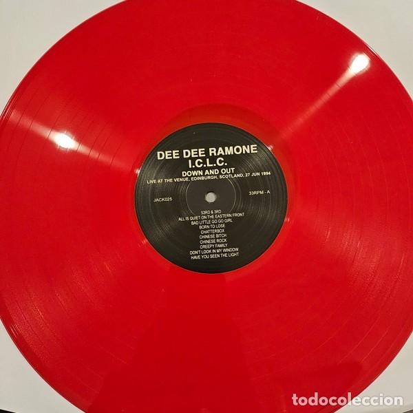Discos de vinilo: Dee Dee Ramone I.C.L.C. - &rdquo;Down and out&rdquo;. LP - Foto 3