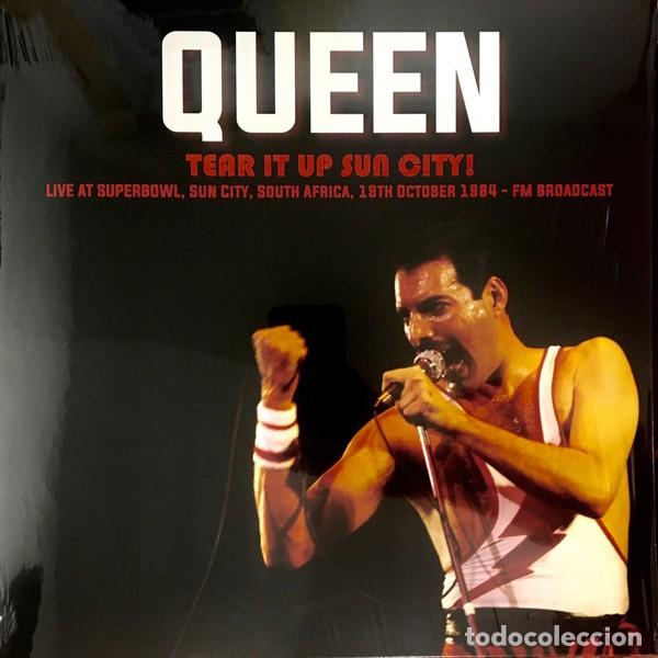 Discos de vinilo: Queen - &rdquo;Tear it Up Sun City&rdquo; LP. - Foto 1