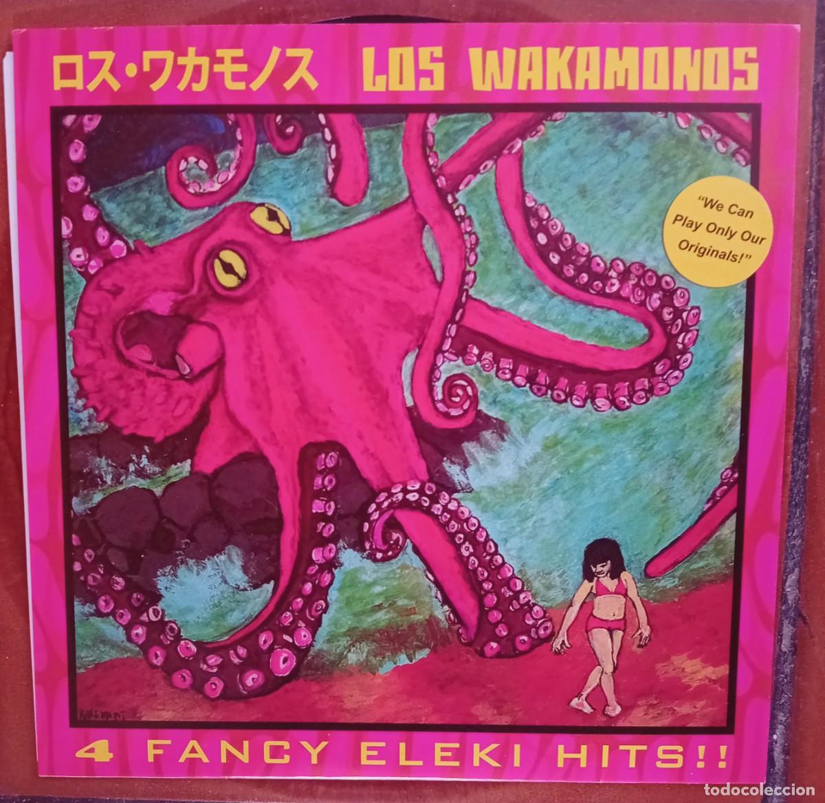 Discos de vinilo: EP. LOS WAKAMONOS. 4 FANCY ELEKI HITS - Foto 1