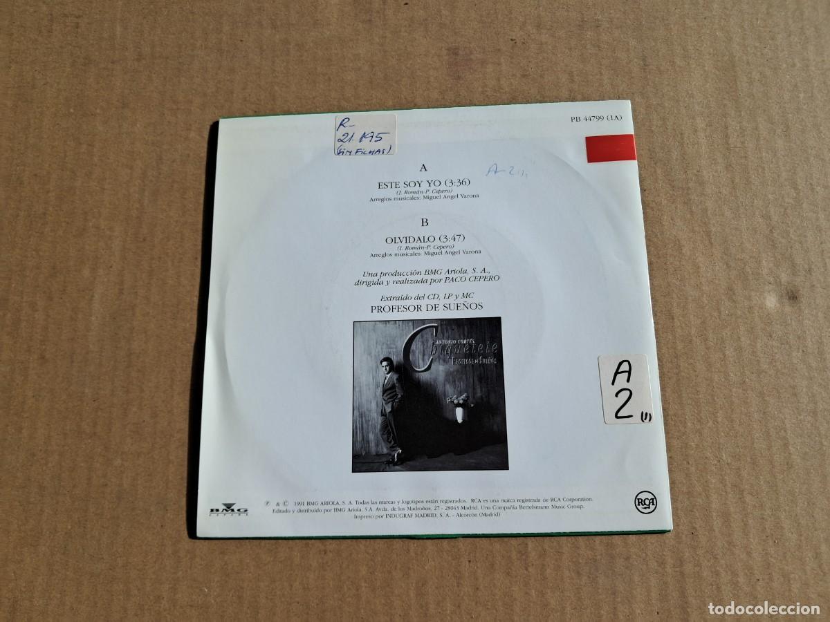 Discos de vinilo: CHIQUETETE - ESTE SOY YO SINGLE 1991 - Foto 3