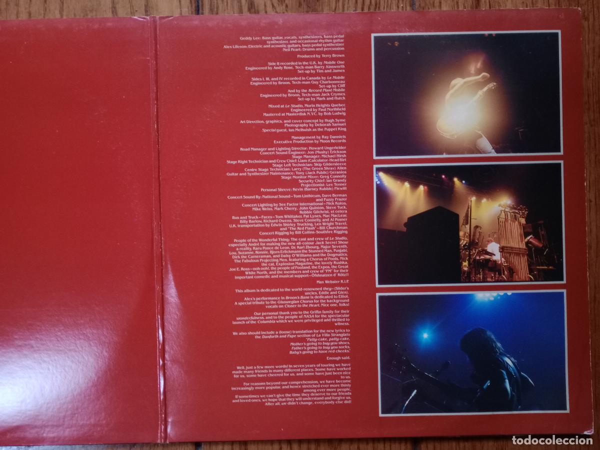 Discos de vinilo: Rush - Exit ...stage left - Foto 3
