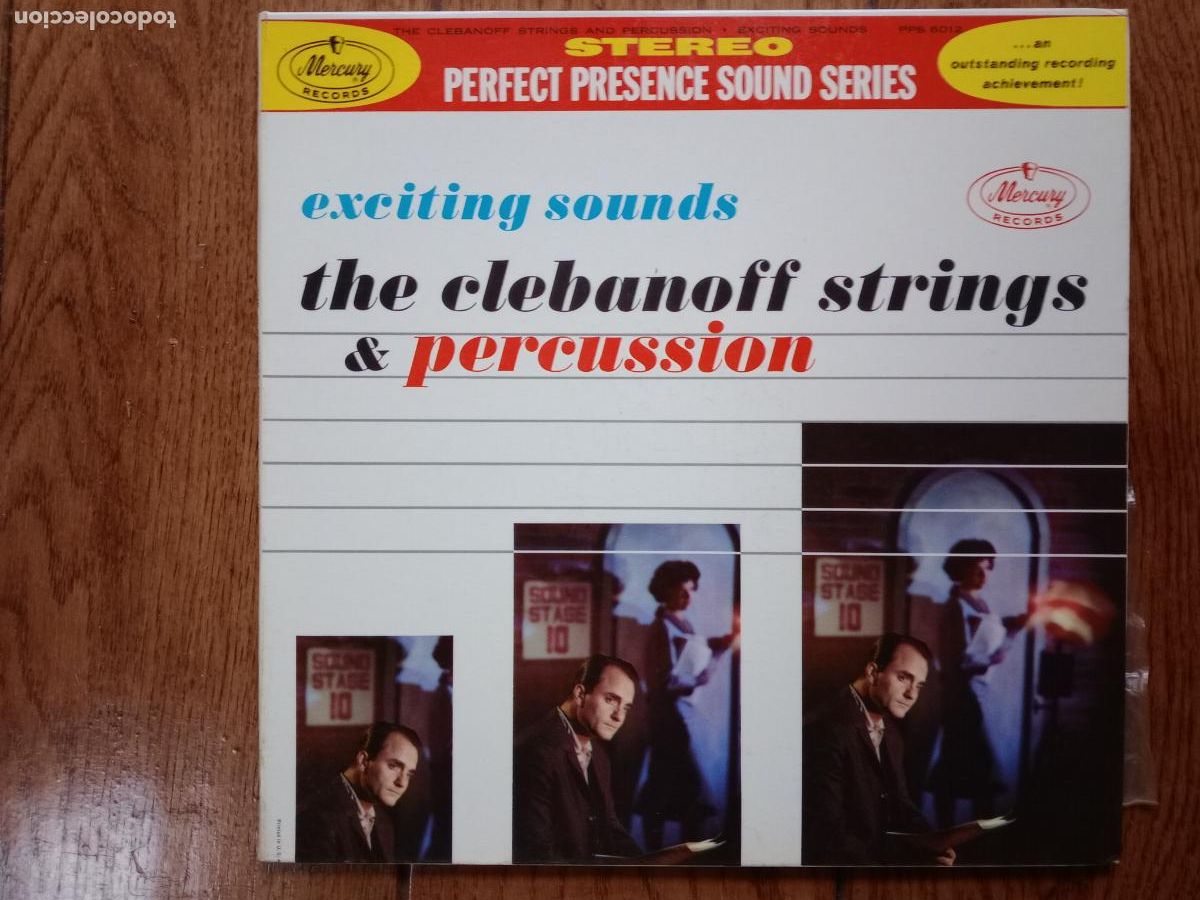 Discos de vinilo: The Clebanoff strings & percussion - exciting sounds - Foto 1
