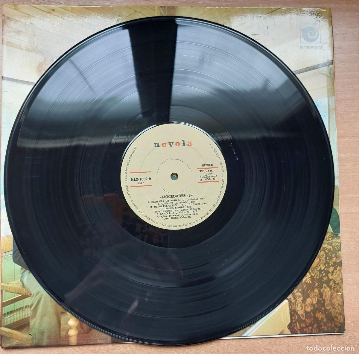 Discos de vinilo: MOCEDADES &rdquo;MOCEDADES 8&rdquo; (60/77/8). - Foto 4