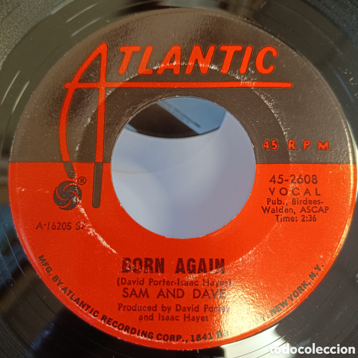 Discos de vinilo: Sam And Dave &lrm;&ndash; Born Again - Foto 1
