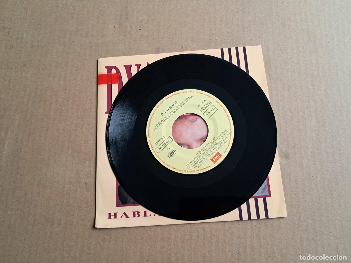Discos de vinilo: DYANGO - HABLADURIAS SINGLE 1990 - Foto 2