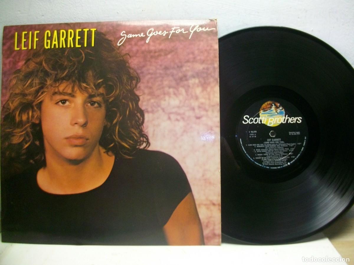 Discos de vinilo: Leif Garrett -Same Goes For You 1979 LP - Foto 1