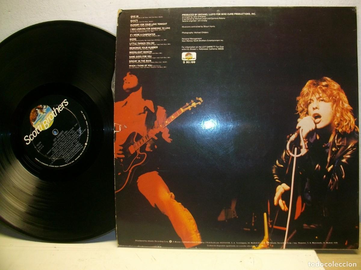 Discos de vinilo: Leif Garrett -Same Goes For You 1979 LP - Foto 2