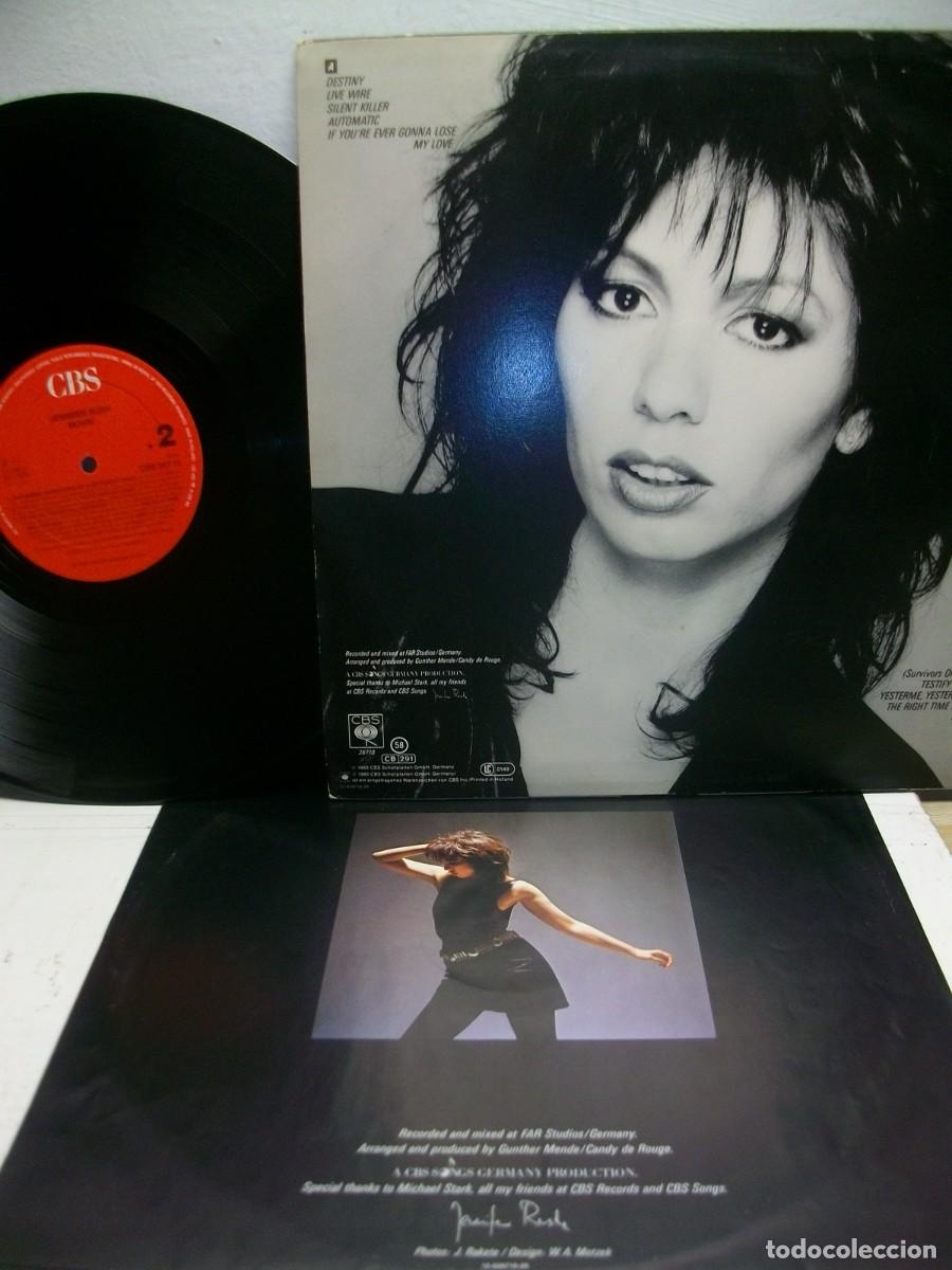 Discos de vinilo: Jennifer Rush &ndash; Movin LP 1980 - Foto 2