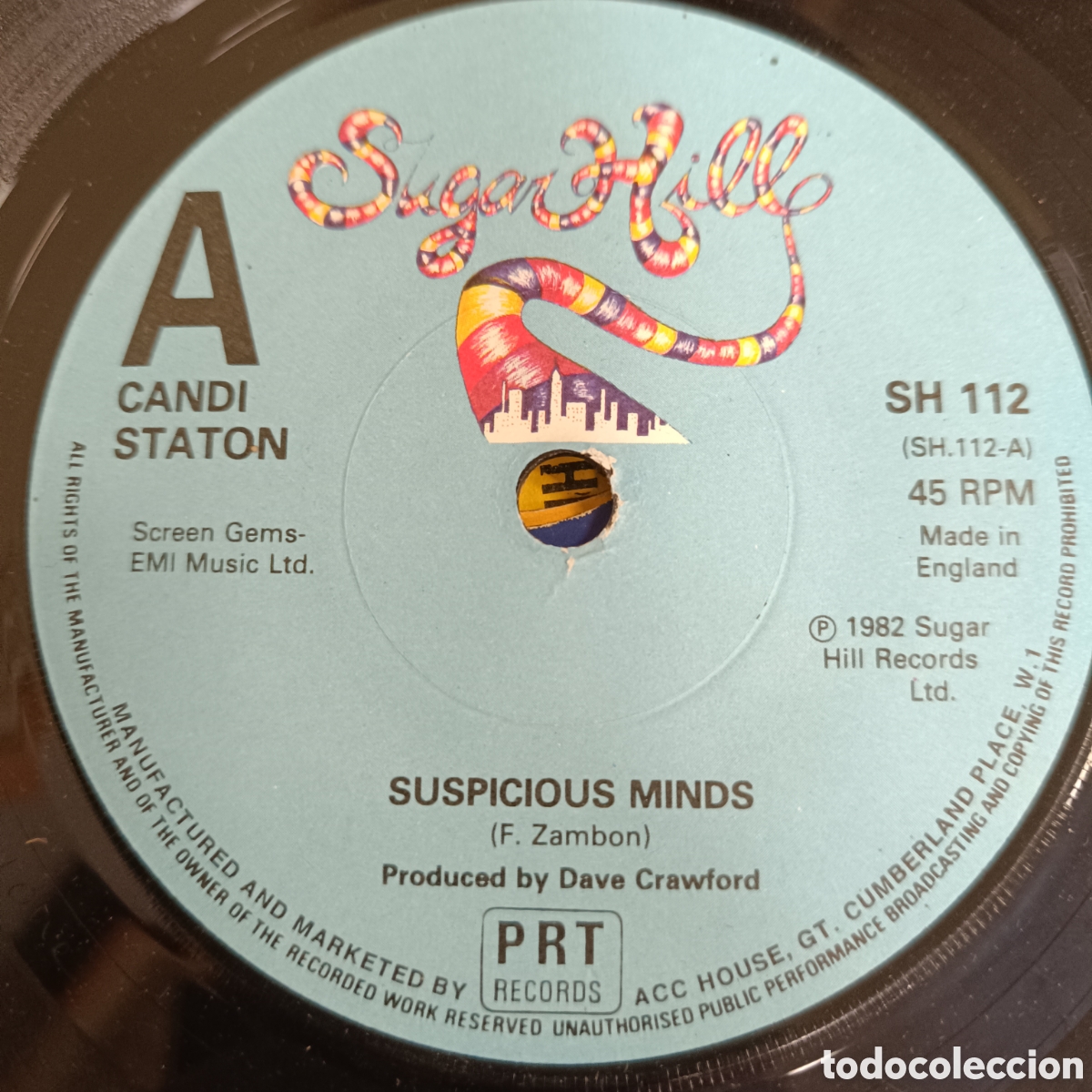 Discos de vinilo: Candi Staton &lrm;&ndash; Suspicious Minds - Foto 1
