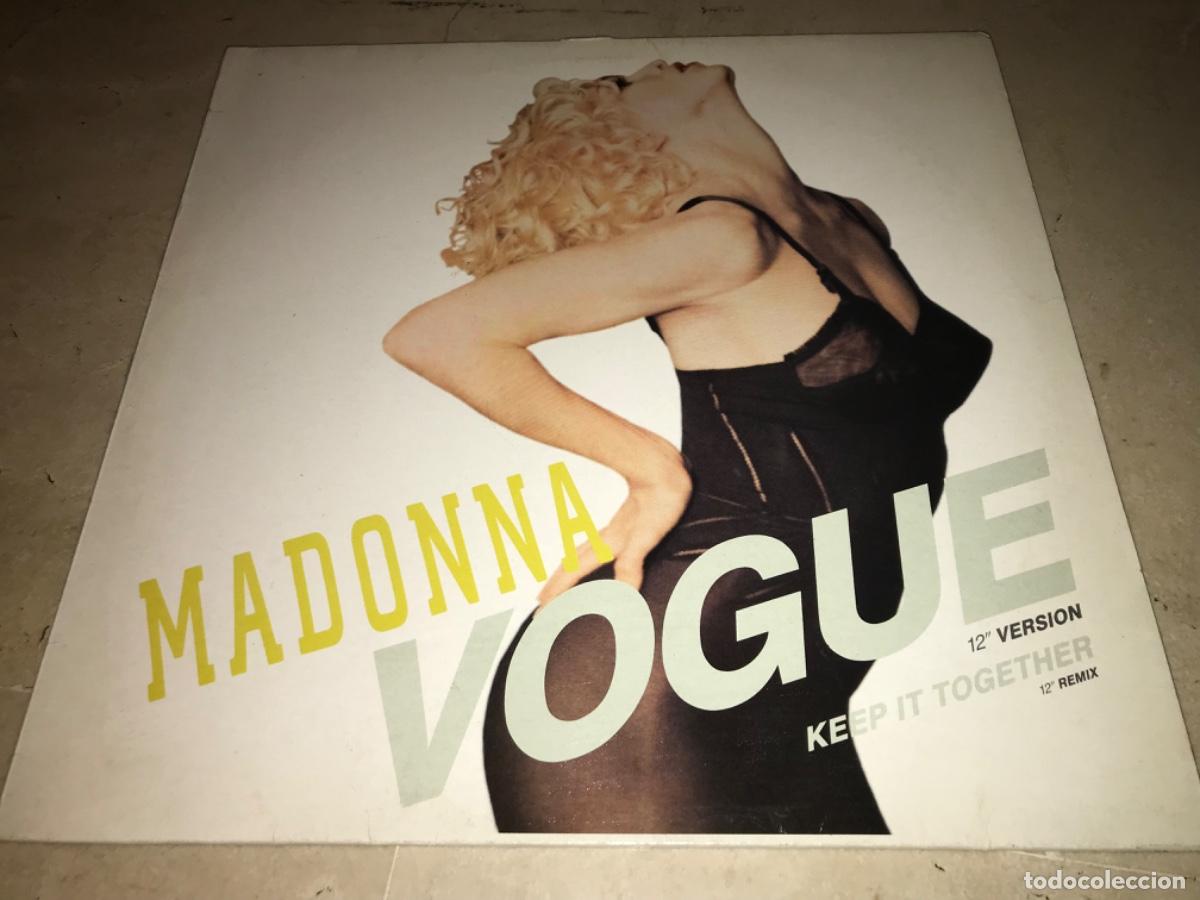 Discos de vinilo: MADONNA-VOGUE / KEEP IT TOGETHER-ORIGINAL 1990 - Foto 1