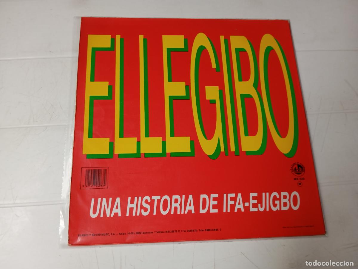 Discos de vinilo: LP ELLEGIBO - UNA HISTORIA DE IFA-EJIBO - Foto 2