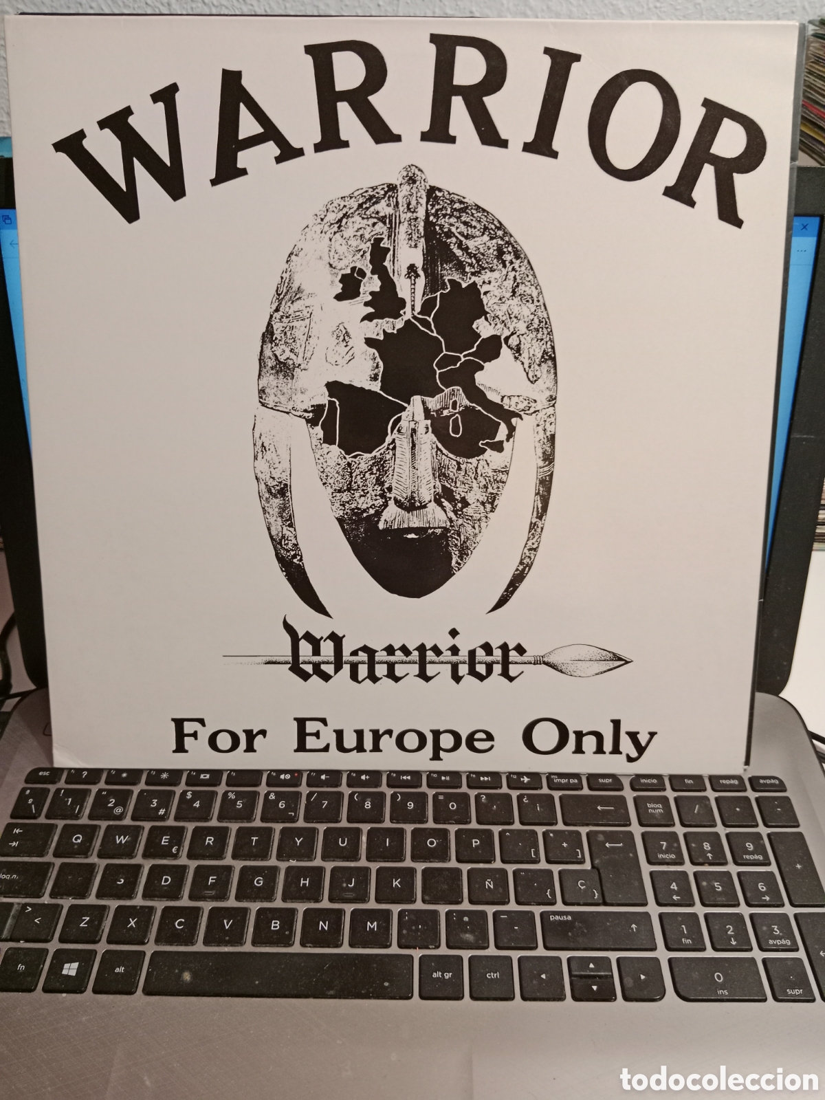 Discos de vinilo: Warrior - For Europe only LP (1983) - Foto 1