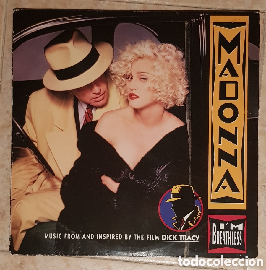 Discos de vinilo: Madonna Im breathless lp. - Foto 1