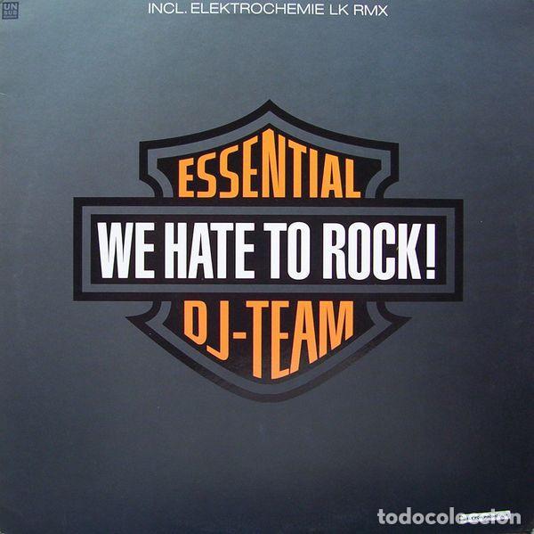 Discos de vinilo: We Hate To Rock! (12&rdquo; Maxi) - Essential DJ-Team - Foto 1