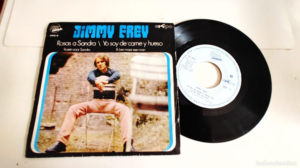 Discos de vinilo: JIMMY FREY-SINGLE ROSAS A SANDRA - Foto 1