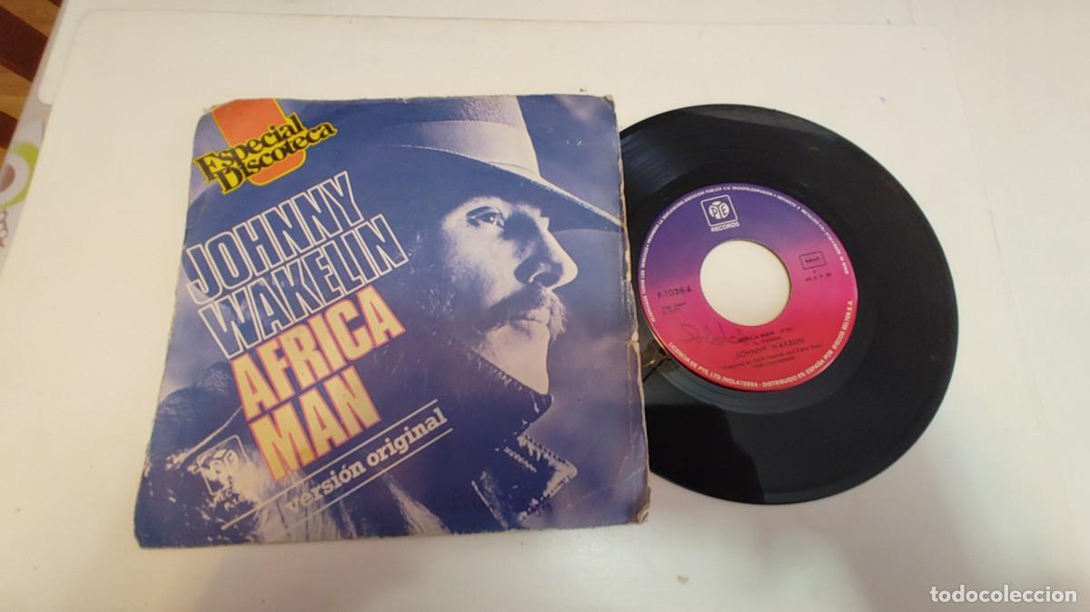 Discos de vinilo: JOHNNY WAKELIN-SINGLE AFRICA MAN - Foto 1