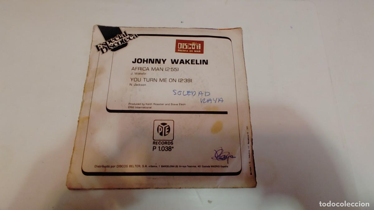 Discos de vinilo: JOHNNY WAKELIN-SINGLE AFRICA MAN - Foto 2