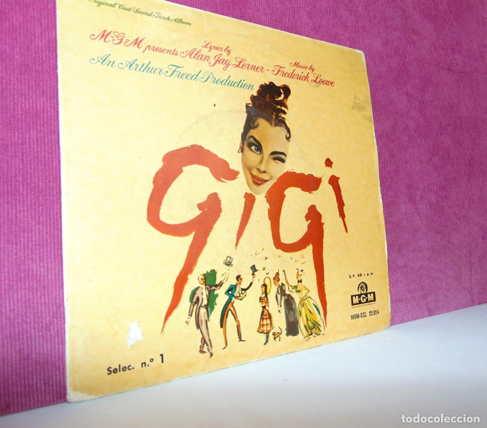 Discos de vinilo: GIGI - OVERTURE + 3 - EP 1959 - Foto 1