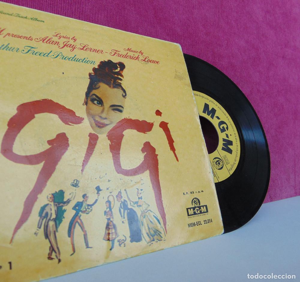Discos de vinilo: GIGI - OVERTURE + 3 - EP 1959 - Foto 4