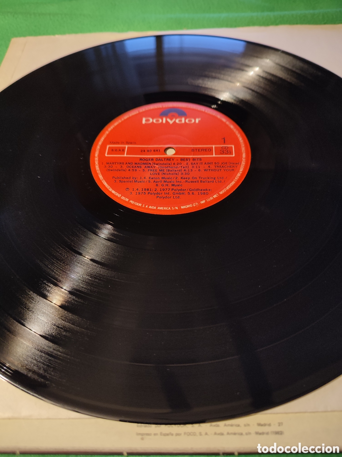 Discos de vinilo: Roger Daltrey - Best Bits vinilo Lp - Foto 3