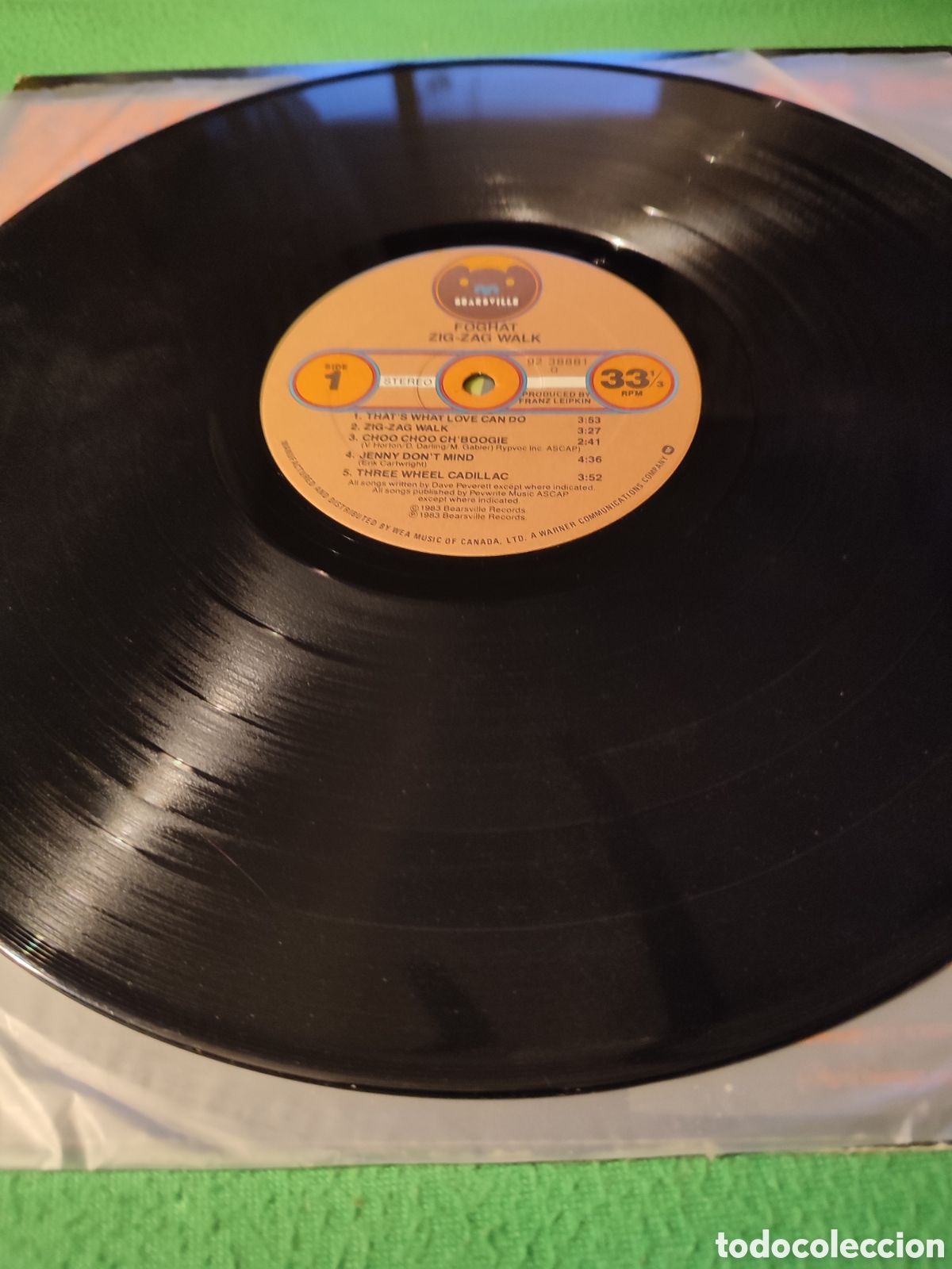Discos de vinilo: Foghat - Zig - Zag Walk vinilo Lp - Foto 3