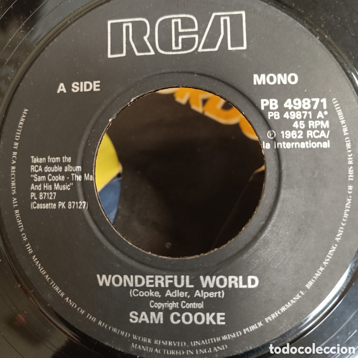 Discos de vinilo: Sam Cooke &lrm;&ndash; Wonderful World - Foto 1